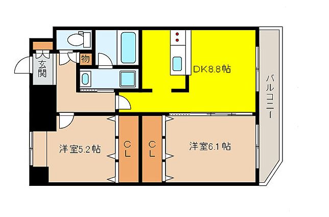 物件○○の間取り図