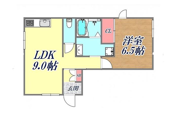 物件○○の間取り図