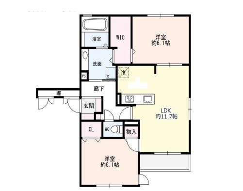 物件○○の間取り図