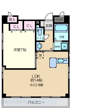 物件○○の間取り図