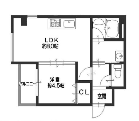 物件○○の間取り図