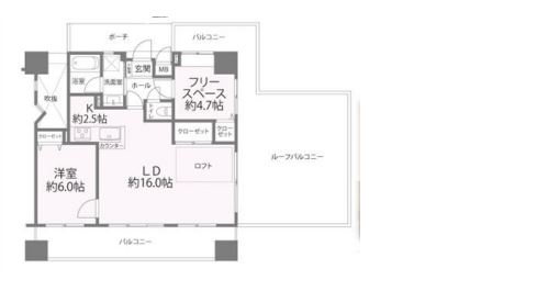 物件○○の間取り図