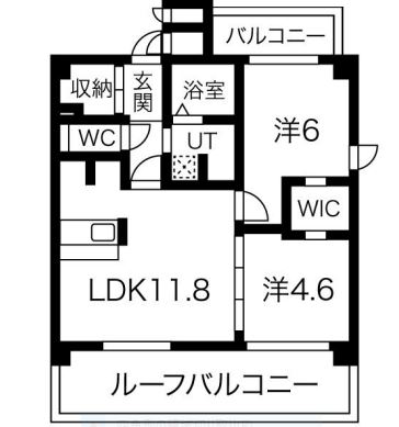 物件○○の間取り図