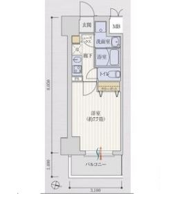 物件○○の間取り図