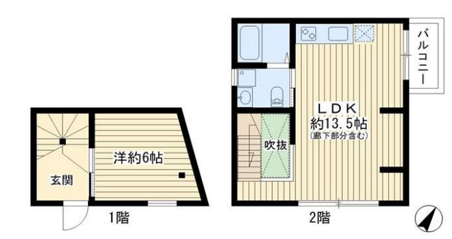 物件○○の間取り図