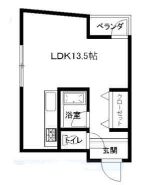 物件○○の間取り図