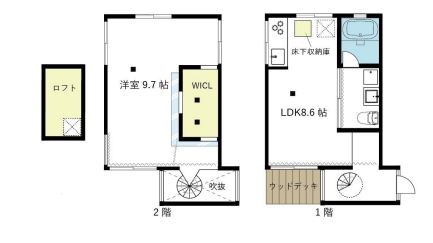 物件○○の間取り図