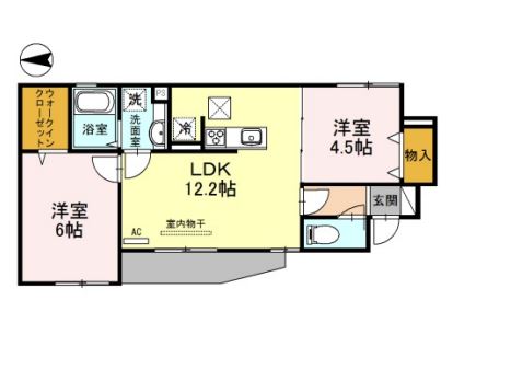 物件○○の間取り図