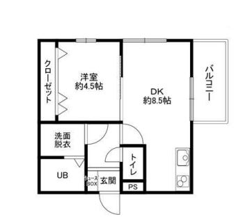 物件○○の間取り図