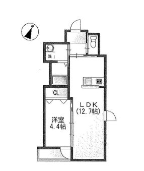 物件○○の間取り図