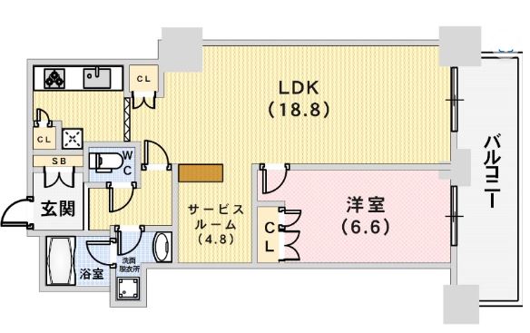 物件○○の間取り図