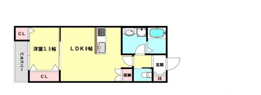 物件○○の間取り図