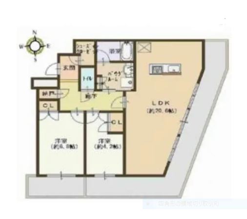 物件○○の間取り図