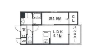 物件○○の間取り図