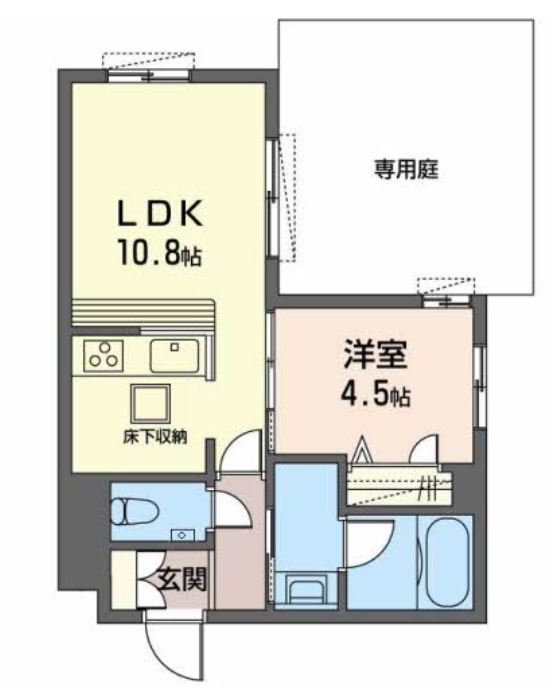 物件○○の間取り図