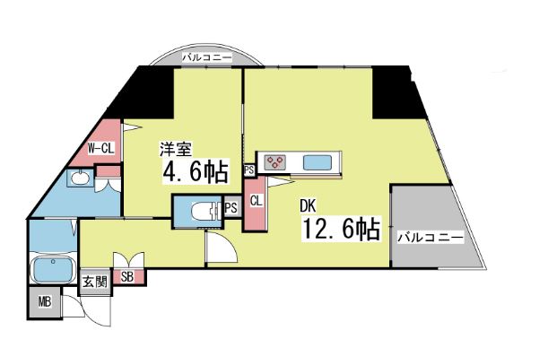 物件○○の間取り図