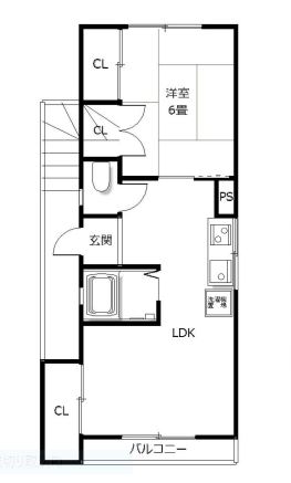 物件○○の間取り図