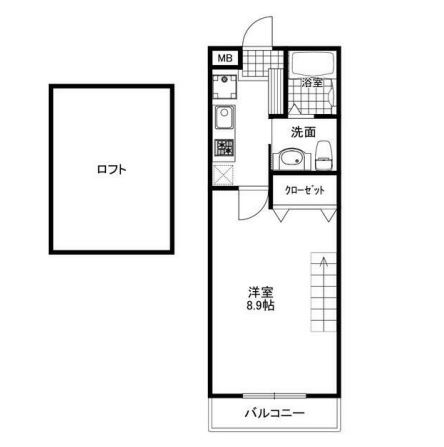 物件○○の間取り図