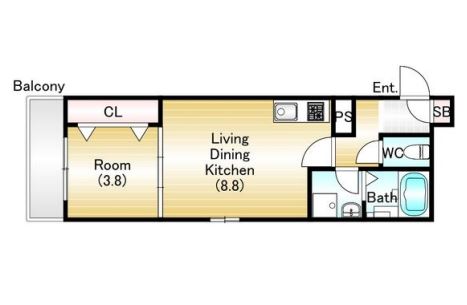 物件○○の間取り図