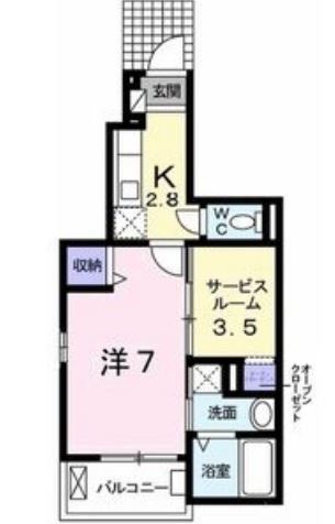 物件○○の間取り図