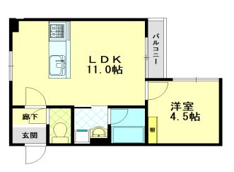 物件○○の間取り図