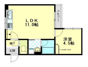 物件○○の間取り図