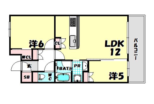 物件○○の間取り図