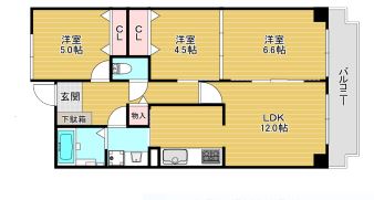 物件○○の間取り図