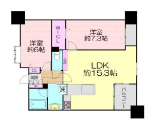 物件○○の間取り図