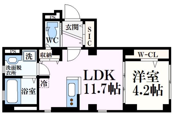 物件○○の間取り図