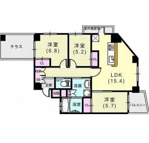 物件○○の間取り図