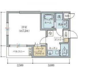 物件○○の間取り図