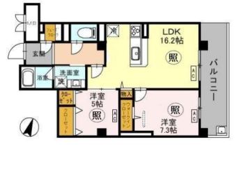 物件○○の間取り図