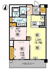 物件○○の間取り図