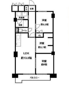 物件○○の間取り図