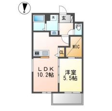 物件○○の間取り図