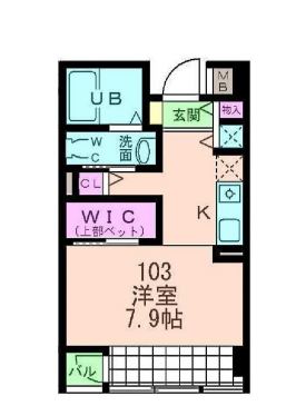 物件○○の間取り図