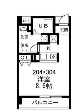 物件○○の間取り図