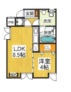 物件○○の間取り図