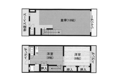 物件○○の間取り図