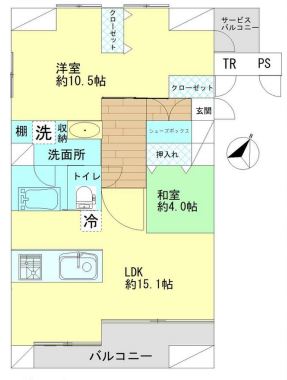 物件○○の間取り図