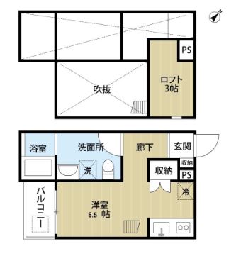 物件○○の間取り図