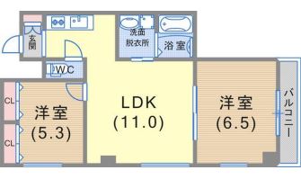 物件○○の間取り図