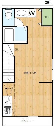 物件○○の間取り図