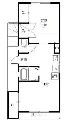 物件○○の間取り図