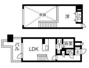 物件○○の間取り図