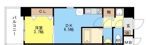 物件○○の間取り図