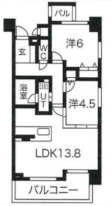 物件○○の間取り図