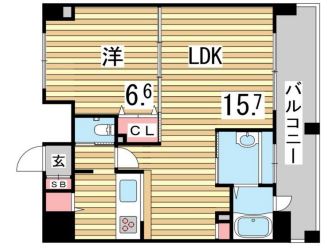 物件○○の間取り図