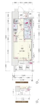 物件○○の間取り図